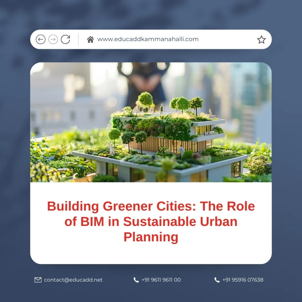 BIM sustainable urban planning