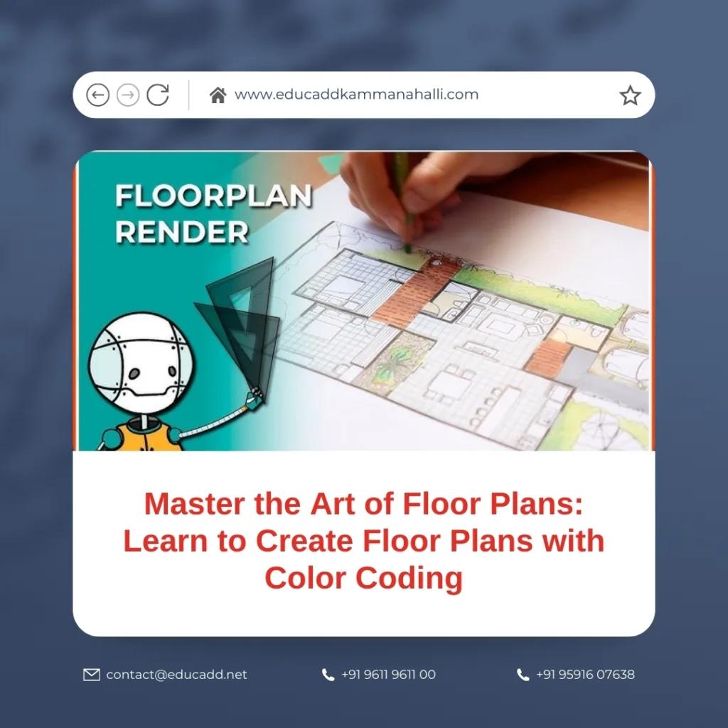 Color Coded Floor Plans