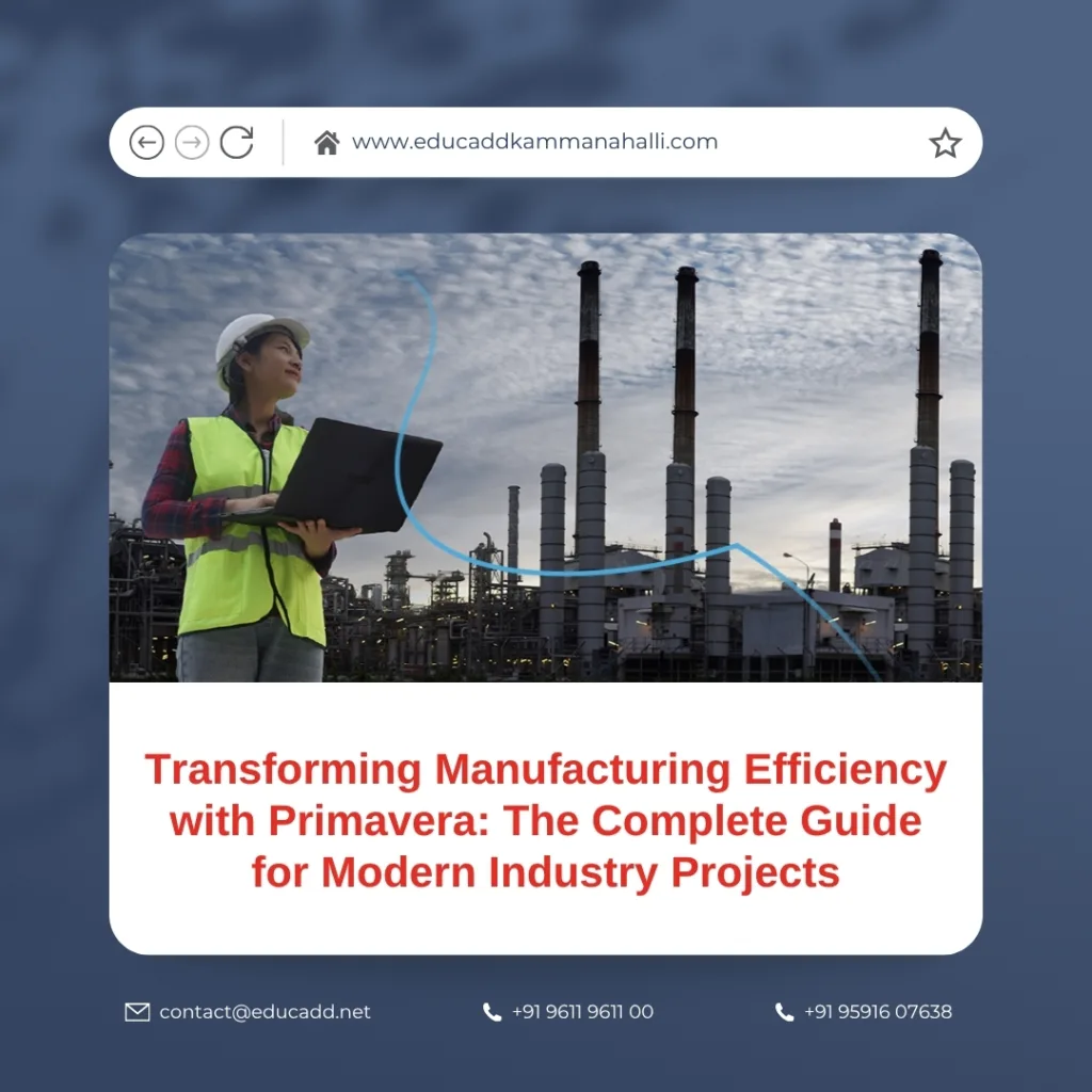Primavera Manufacturing Efficiency